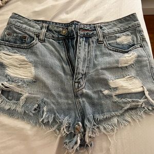 BDG High Waisted Jean Shorts